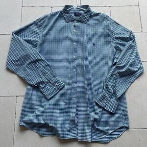 Polo Ralph Lauren Classic Fit Size XXL Green Button Down 100% Cotton RN41381